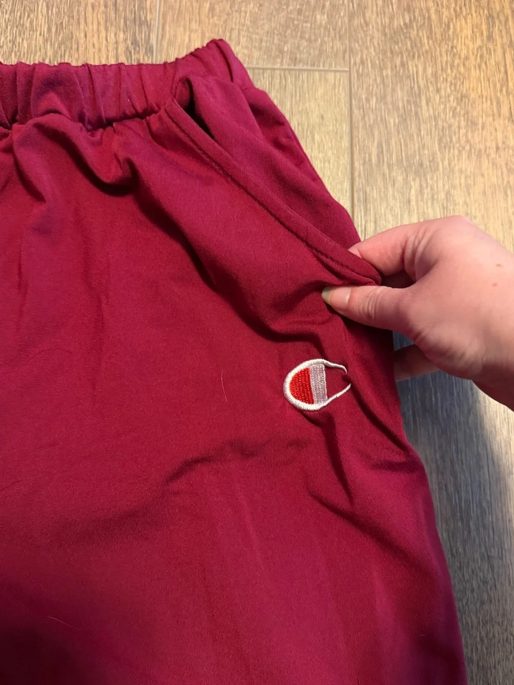 Champion Maroon Jogger Sweatpants - Picture 2 of 3